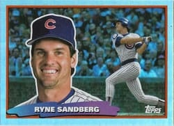 2022 Topps Archives 1988 Topps Big Foil Ryne Sandberg #88BF-41 card