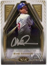 2022 Topps Tier One Autographs Ryne Sandberg #T1A-RS card