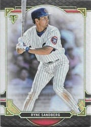 2022 Topps Triple Threads Base Set Ryne Sandberg #47 card