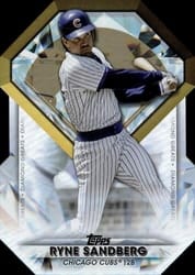 2022 Topps Update Diamond Greats Die-Cuts Ryne Sandberg #DGDC-58 card