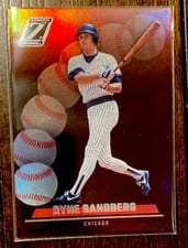 2023 Panini Chronicles Zenith Autographs Ryne Sandberg #24 card