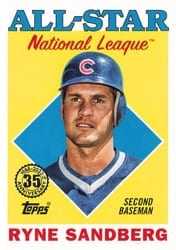 2023 Topps 1988 Topps All-Stars Ryne Sandberg #88AS-12 card
