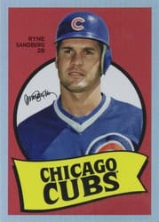 2023 Topps Archives 1969 Team History Foil Ryne Sandberg #69T-13 card