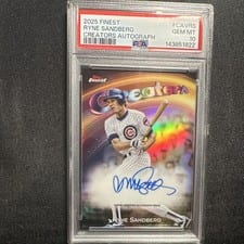 2025 Finest Creators Autograph Ryne Sandberg #CAV-RS card
