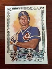 2025 Topps Allen & Ginter Uniform Countdown (Minis) Ryne Sandberg #UC-23 card