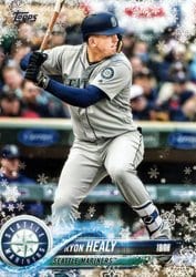 2018 Topps Holiday Base Set Ryon Healy #HMW83 card