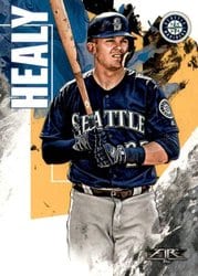 2019 Topps Fire Base Set Ryon Healy #185 card