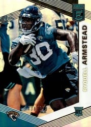 2019 Donruss Elite Base Set Ryquell Armstead #157 card