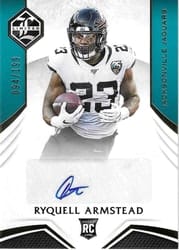 2019 Panini Limited Base Set Ryquell Armstead #221 card