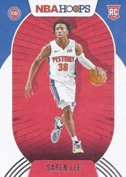 2020-21 Hoops Base Set Saben Lee #206 card