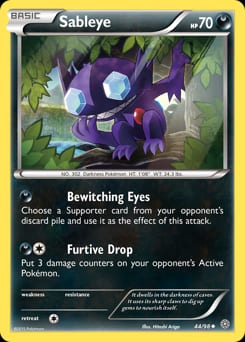Ancient Origins Sableye #44 card