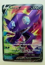 2020 Sword & Shield Sableye V #194 card