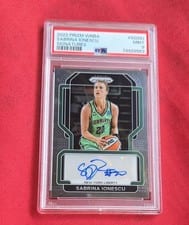 2022 Panini Prizm WNBA Signatures Sabrina Ionescu #SG-SIU card