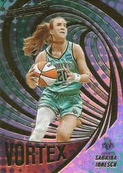 2022 Panini Revolution WNBA Vortex Sabrina Ionescu #17 card