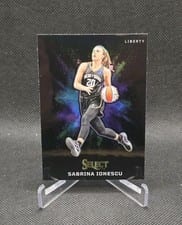 2024 Panini Select WNBA Black Color Blast Sabrina Ionescu #2 card