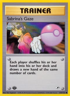 Gym Heroes Sabrina's Gaze #125 card