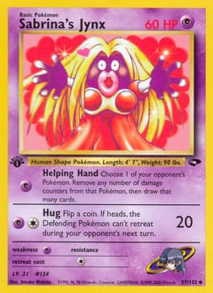 Gym Challenge Sabrina's Jynx #57 card