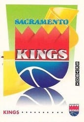 1991-92 SkyBox Base Set Sacramento Kings #373 card