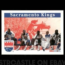 1992-93 Hoops Base Set Sacramento Kings #288 card