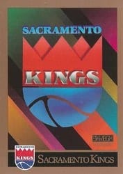 1990-91 SkyBox Base Set Sacramento Kings Logo/Checklist #350 card