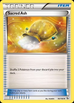 2014 Flashfire Sacred Ash #96 card