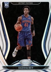 2020-21 Panini Certified Base Set Saddiq Bey #182 card