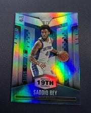 2020-21 Panini Chronicles Base Set Saddiq Bey #450 card