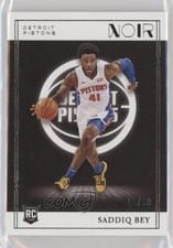 2020-21 Panini Noir Base Set Saddiq Bey #162 card