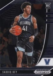 2020 Panini Prizm Draft Picks Base Set Saddiq Bey #59 card