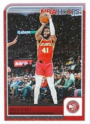 2023-24 Hoops Winter Base Set Saddiq Bey #136 card