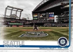 2019 Topps Base Set Safeco Field #75 card
