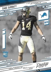 2021 Panini Prestige Base Set Sage Surratt #235 card