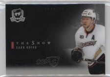 2021-22 Upper Deck The Cup The Show Black Parallel Saku Koivu #SB-7 card