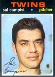 1971 Topps Base Set Sal Campisi #568 card