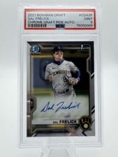 2021 Bowman Draft Chrome Draft Autographs Sal Frelick #CDA-SF card