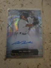 2022 Bowman Sterling Prospect Autographs Sal Frelick #PA-SF card