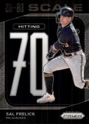 2023 Panini Prizm 20-80 Scale Sal Frelick #SC1 card