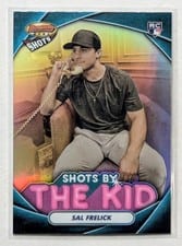 2024 Bowman's Best Shots by The Kid Sal Frelick #TK-8 card