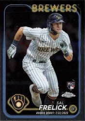 2024 Topps Chrome Update Base Set Sal Frelick #USC61 card