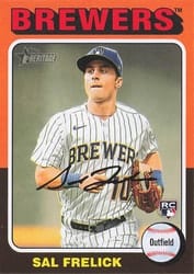 2024 Topps Heritage Mini Base Set Sal Frelick #451 card