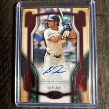 2026 Topps Tier One Break Out Autographs Sal Frelick #BOA-SF card