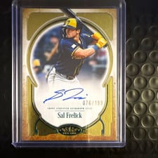 2026 Topps Tier One Prime Performers Autographs Sal Frelick #PPA-SF card