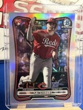 2026 Bowman Sal Stewart Red Rookie #6 card