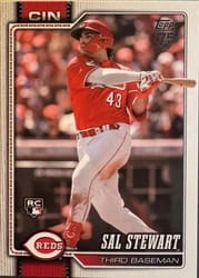 2026 Topps Base Set Sal Stewart #372 card