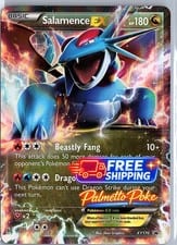 XY Black Star Promos Salamence-EX #XY170 card