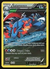 2013 XY Black Star Promos Salamence #XY59 card