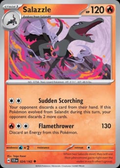 Stellar Crown Salazzle #24 card