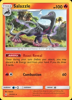 Unbroken Bonds Salazzle #31 card