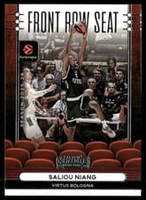 2025-26 Panini Contenders EuroLeague Front Row Seat Saliou Niang #24 card