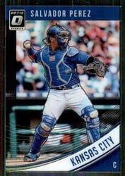 2018 Donruss Optic Base Set Salvador Perez #155 card
